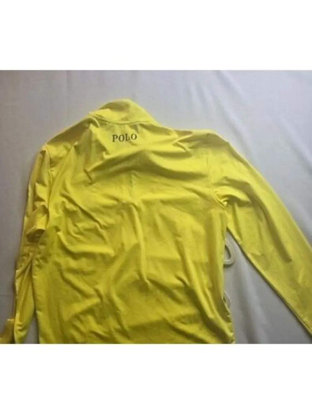 Polo Golf Ralph Lauren Yellow 2015 U.S. Open Chambers Bay Long Sleeve Pullover